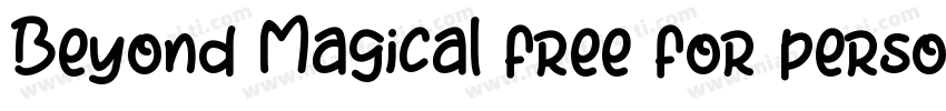 Beyond Magical free for personal字体转换